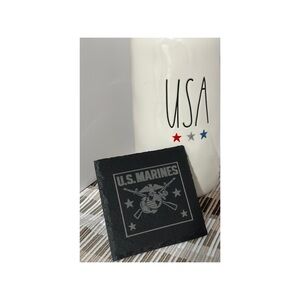U.S. Marines Slate Coaster